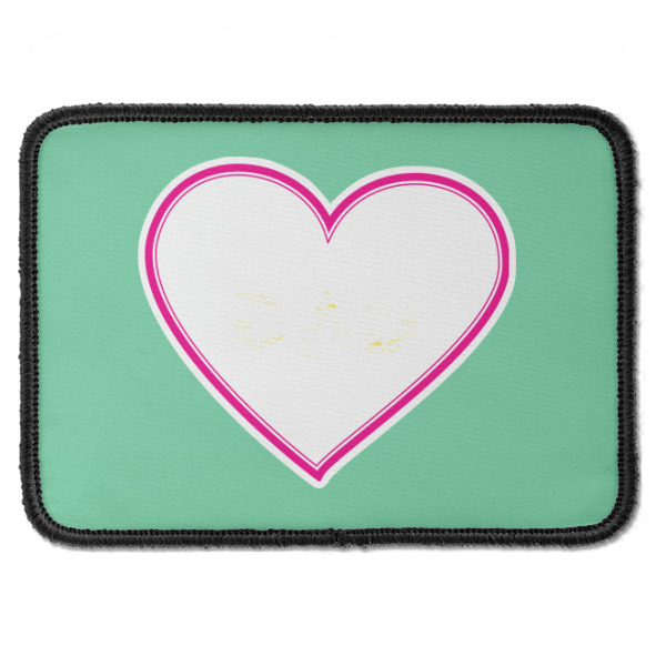 Custom Design - Iron On Patch - Rectangle - Front