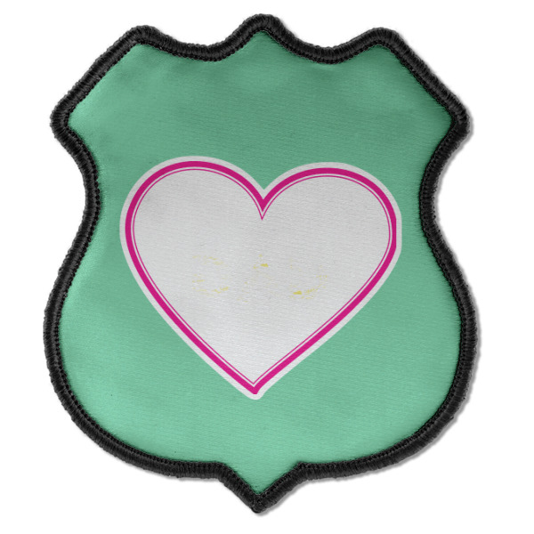 Custom Design - Iron On Patch - Shield - Style C - Front