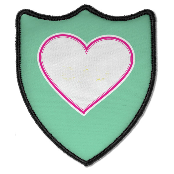 Custom Design - Iron On Patch - Shield - Style B - Front