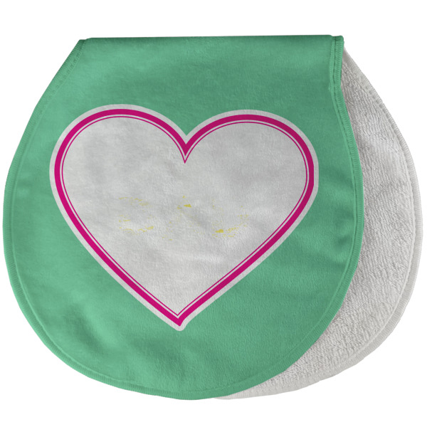 Custom Design - New Baby Burp Folded