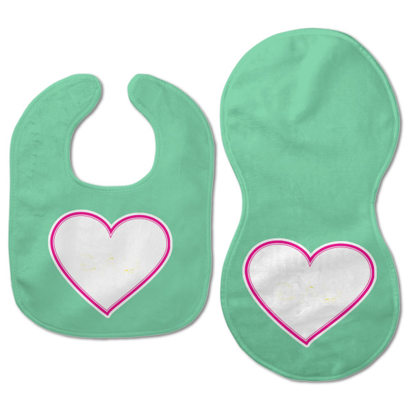 Custom Design - Baby Bib & Burp Set - Approval (new bib & burp)