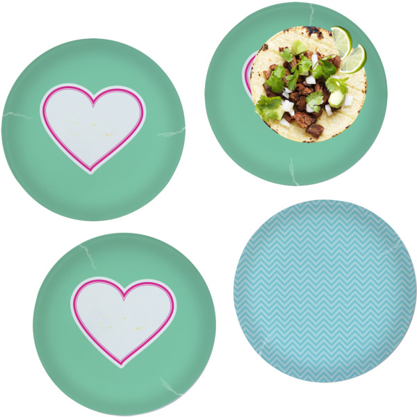 Custom Design - Set of Lunch / Dinner Plates