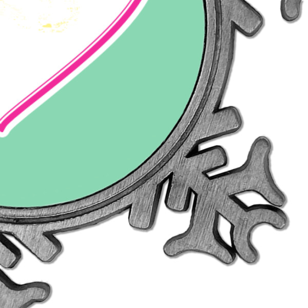 Custom Design - Vintage Snowflake - Detail