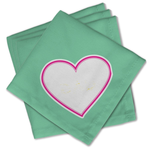 Custom Design - Cloth Napkins - Personalized Lunch (PARENT MAIN Set of 4)