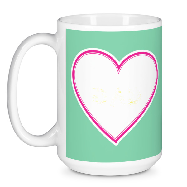 Custom Design - Coffee Mug - 15 oz - White
