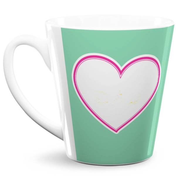 Custom Design Your Own 12 oz Latte Mug
