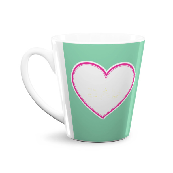 Custom Design - 12 Oz Latte Mug - Front