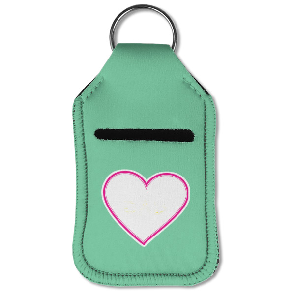 Custom Design - Sanitizer Holder Keychain - Small (Front Flat)