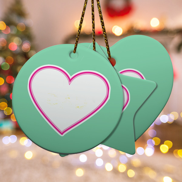 Custom Design Your Own Ceramic Ornament