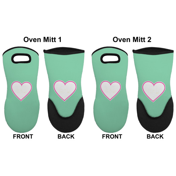 Custom Design - Neoprene Oven Mitt - Set of 2 - Approval
