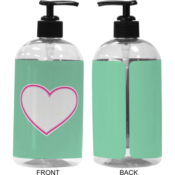 Custom Design - 16 oz Plastic Liquid Dispenser (Approval) - Black