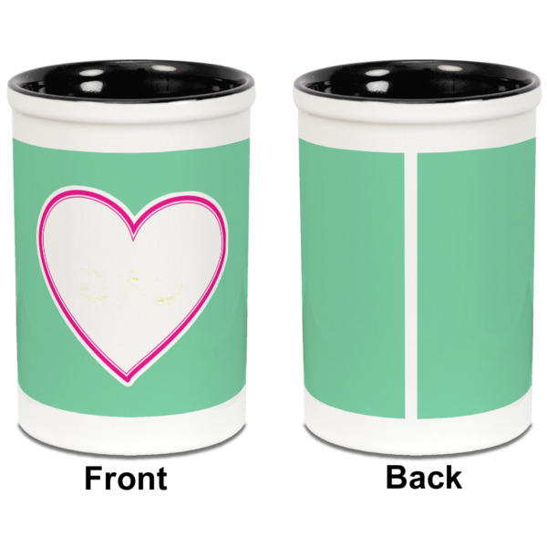 Custom Design - Pencil Holder - Black - approval