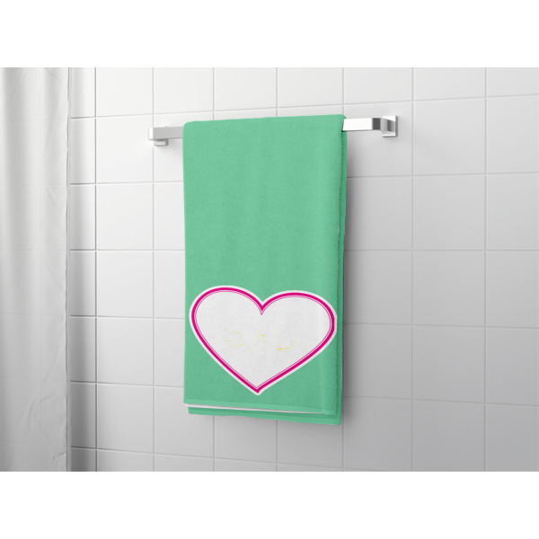 Custom Design - Bath Towel - Lifestyle