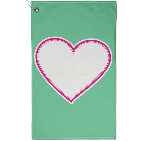 Custom Design Your Own Golf Towel - Poly-Cotton Blend - Small