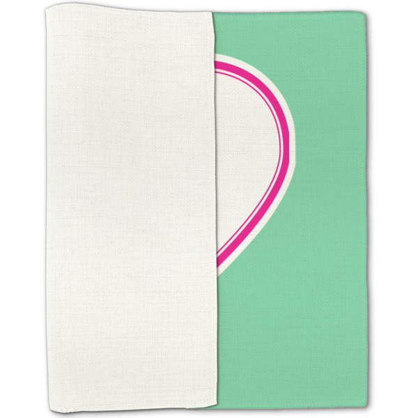 Custom Design - Linen Placemat - Folded Half