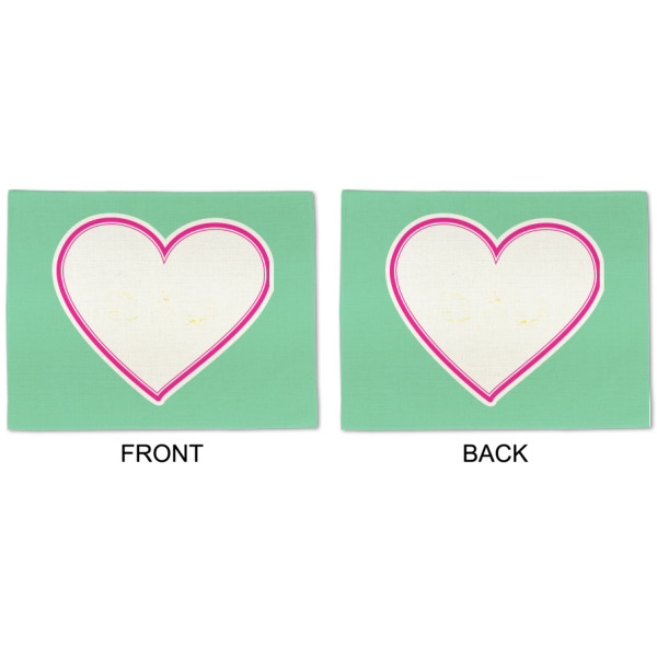 Custom Design - Linen Placemat - APPROVAL (double sided)