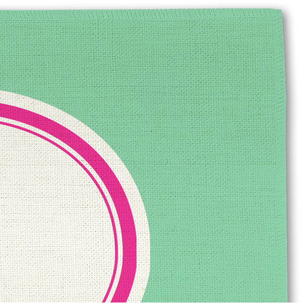 Custom Design - Linen Placemat - Detail