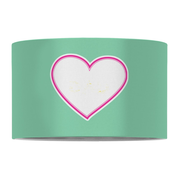 Custom Design - 12" Drum Lampshade - FRONT (Fabric)