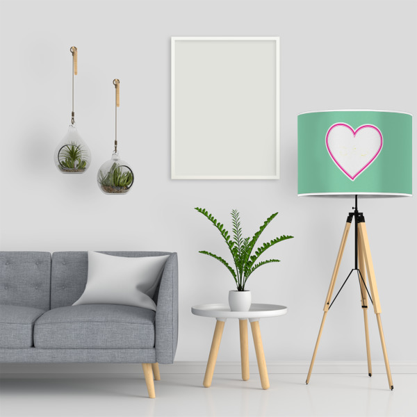 Custom Design - 16" Drum Lampshade - LIFESTYLE