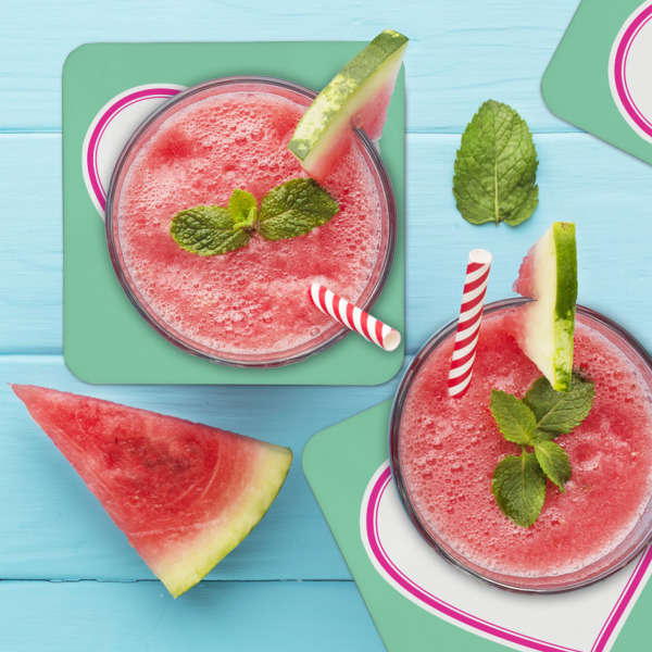 Custom Design - Coaster Set - LIFESTYLE