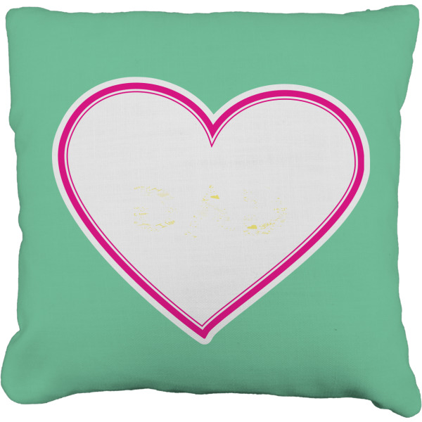 Custom Design Your Own Faux-Linen Throw Pillow 20"