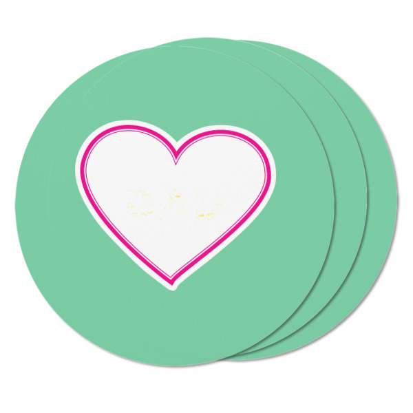 Custom Design - Round Fridge Magnet - THREE