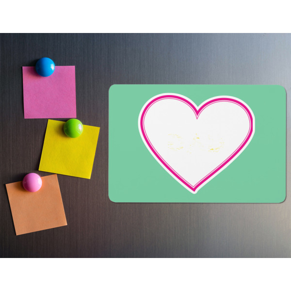 Custom Design - Rectangular Fridge Magnet - LIFESTYLE