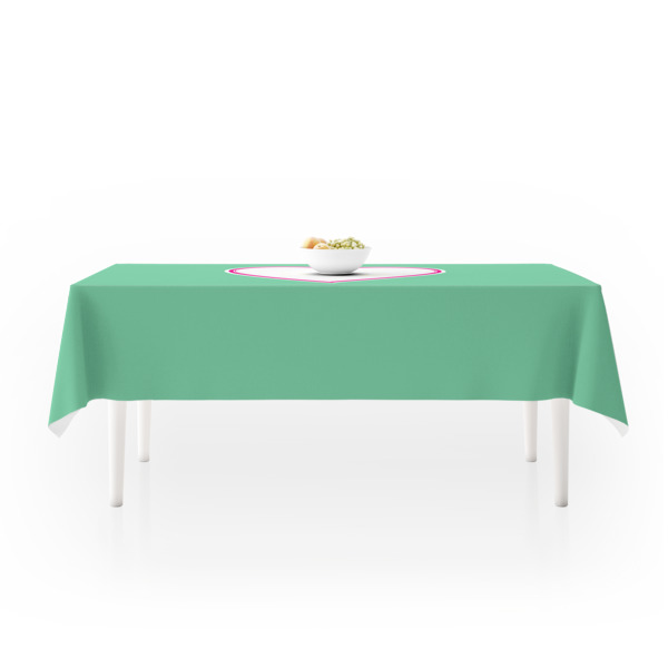 Custom Design - Tablecloths (58"x102") - LIFESTYLE (side view)