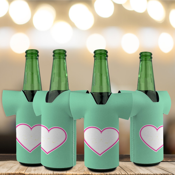 Custom Design - Jersey Bottle Cooler - Set of 4 - LIFESTYLE