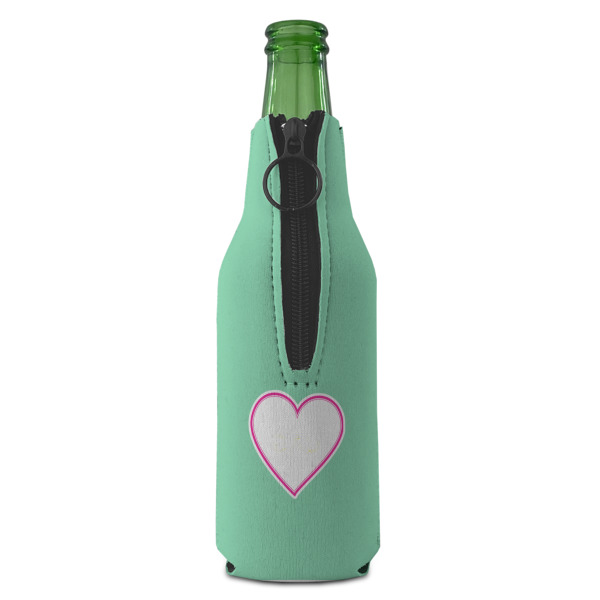 Custom Design - Zipper Bottle Cooler - BACK (bottle)