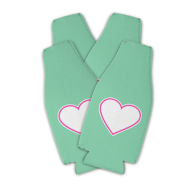 Custom Design - Zipper Bottle Cooler - Set of 4 - Main