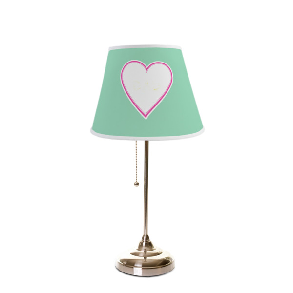 Custom Design - Poly Film Empire Lampshade - On Stand