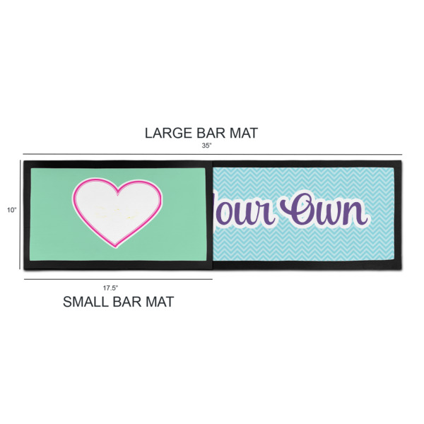 Custom Design - Bar Mats - Sizing Chart
