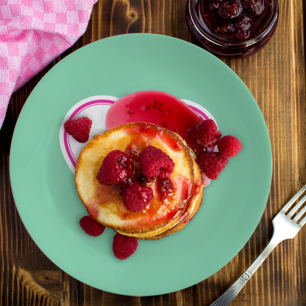 Custom Design - Melamine Plate 8 inches - LIFESTYLE