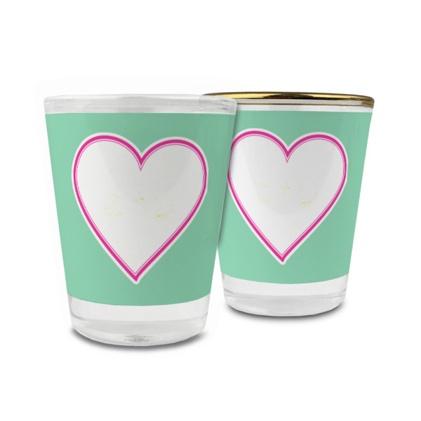 Custom Design Your Own Glass Shot Glass - 1.5 oz