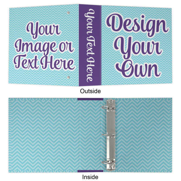 Custom Design - 3 Ring Binders - Full Wrap - 2" - Approval