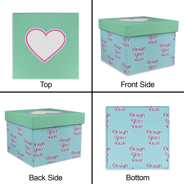 Custom Design - Gift Boxes with Lid - Canvas Wrapped - Medium - Approval