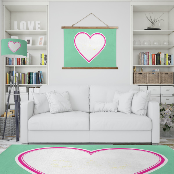 Custom Design - Wall Hanging Tapestry - Landscape - In Context