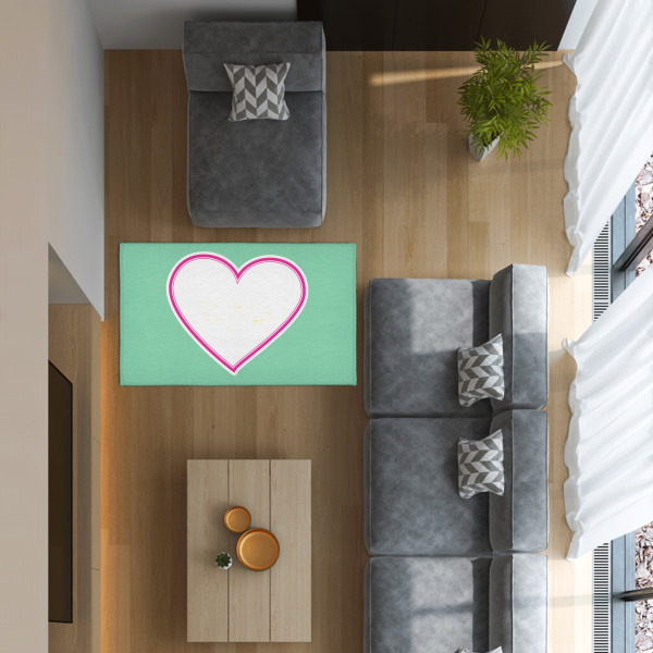 Custom Design - 3'x5' Indoor Area Rugs - IN CONTEXT