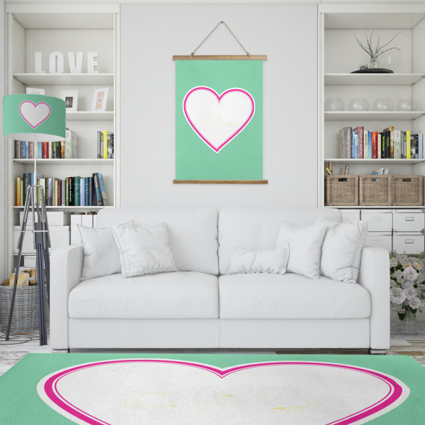 Custom Design - Wall Hanging Tapestry - Portrait - In Context