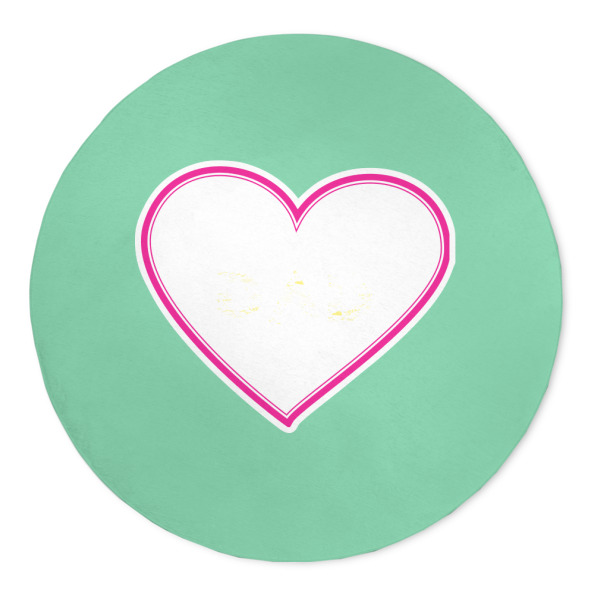 Custom Design Your Own Round Indoor Area Rug - 5' - 60"