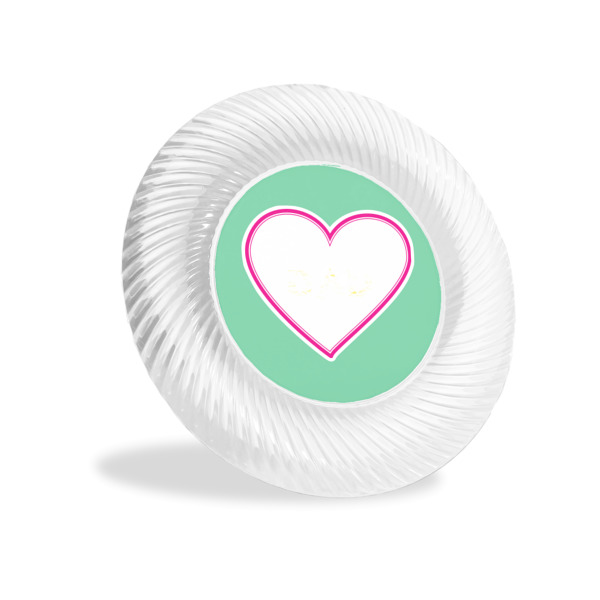 Custom Design Your Own Plastic Party Appetizer & Dessert Plates - 6"