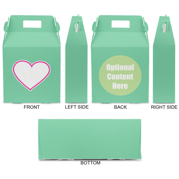 Custom Design - Gable Favor Box - Approval