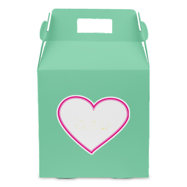 Custom Design - Gable Favor Box - Front