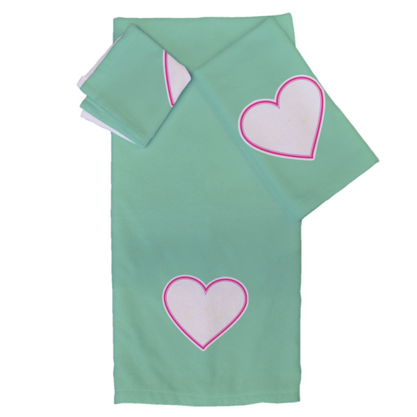 Custom Design Your Own Bath Towel Set - 3 Pcs