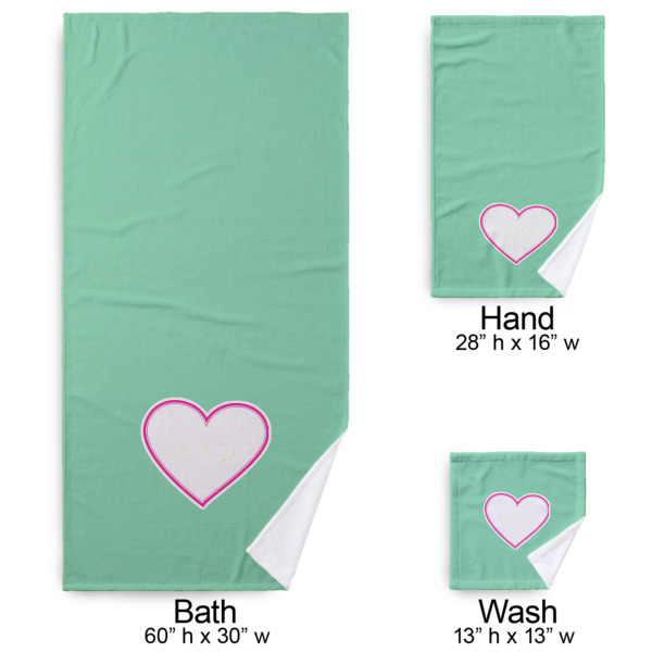 Custom Design - Bath Towel Sets - 3-piece - Approval