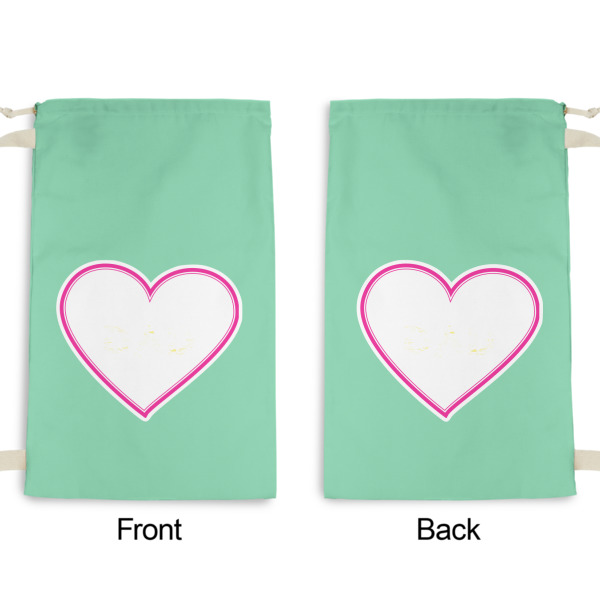 Custom Design - Small Laundry Bag - Front & Back View