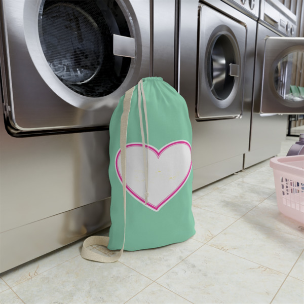 Custom Design - Small Landry Bag - In Context