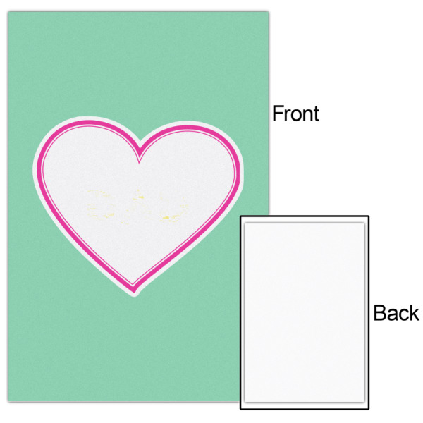 Custom Design - 20x30 - Matte Poster - Front & Back