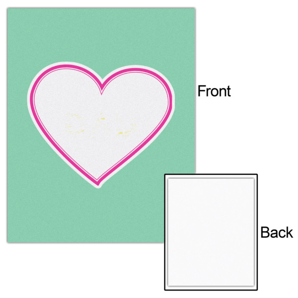 Custom Design - 16x20 - Matte Poster - Front & Back